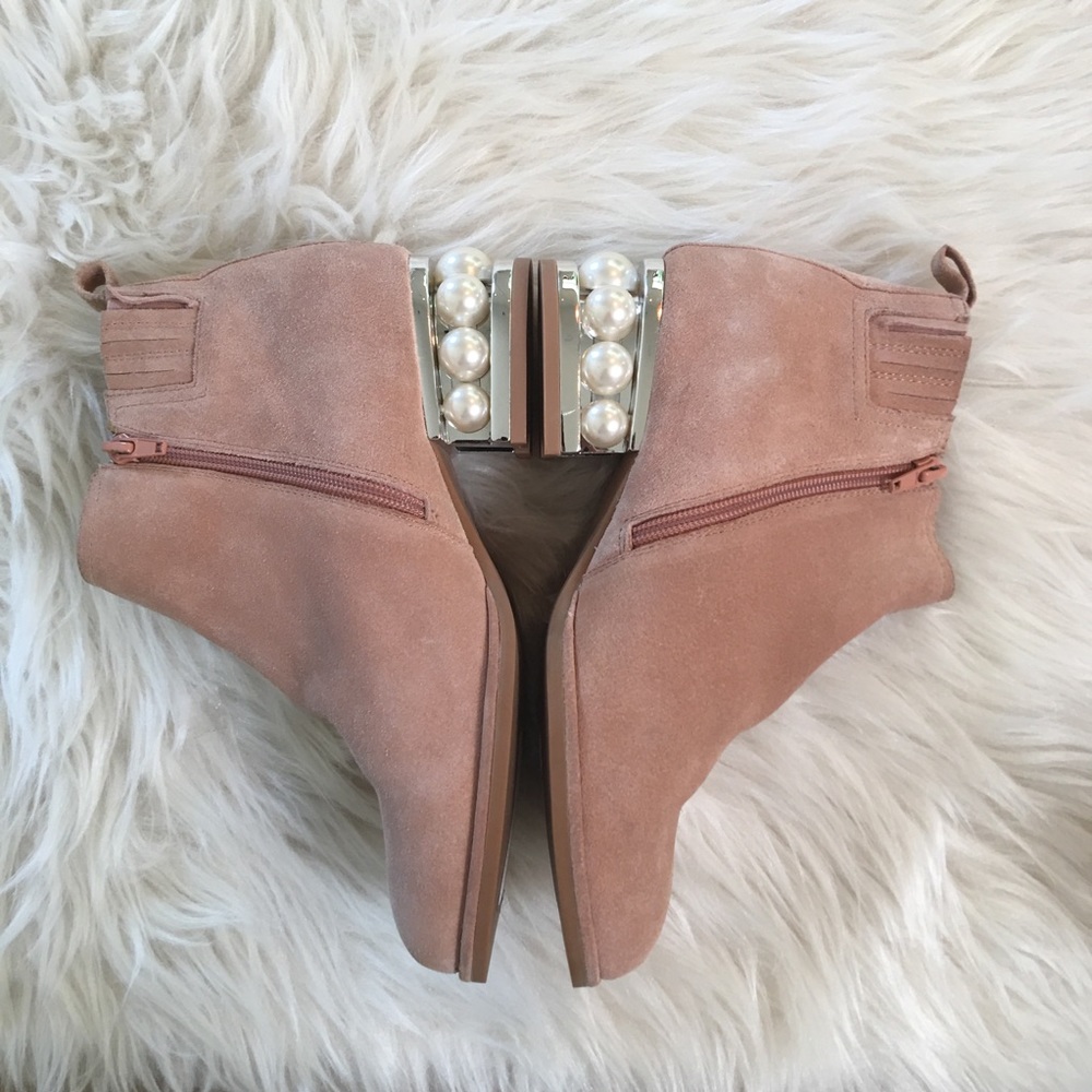 Jeffrey Campbell Orlando Faux Pearl Boots